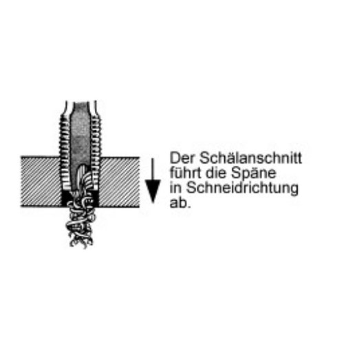 Machine Tap (Mf 3-Mf 30) Drawing